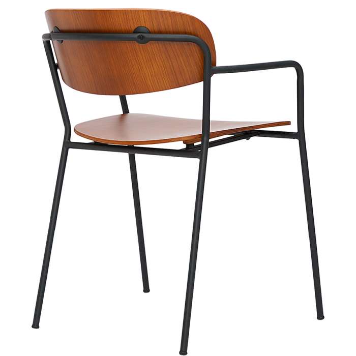 Стул с подлокотниками torfrid, орех Bergenson Bjorn BB0000101