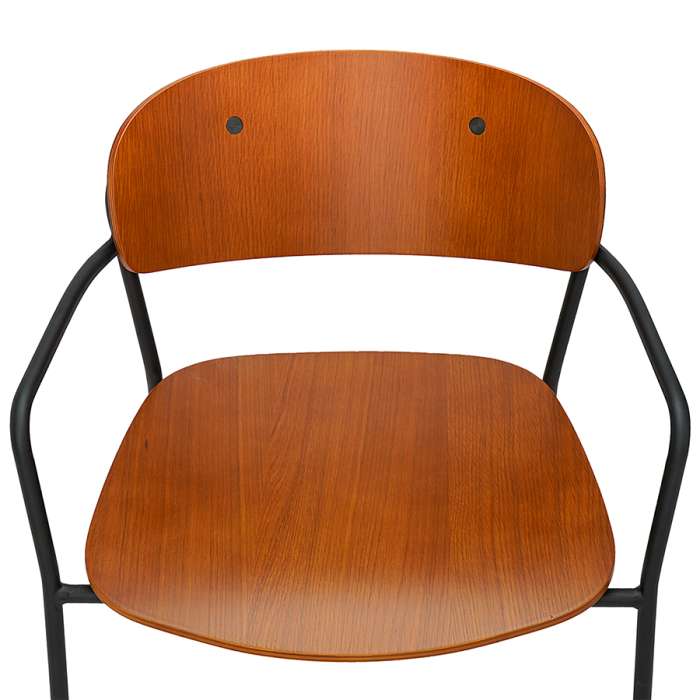 Стул с подлокотниками torfrid, орех Bergenson Bjorn BB0000101