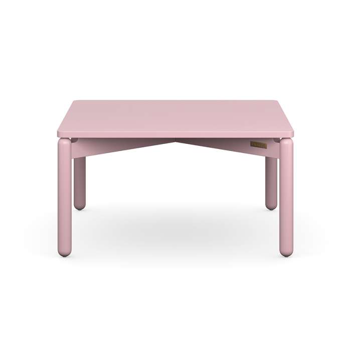 Столик кофейный saga, 75х75 см, розовый LATITUDE SGBRDTBL_C_SQPK75
