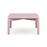 Столик кофейный saga, 75х75 см, розовый LATITUDE SGBRDTBL_C_SQPK75