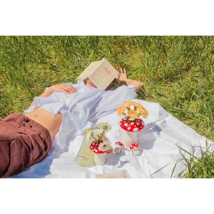 Ваза для цветов amanita, 19 см DOIY DYVASAMLRE