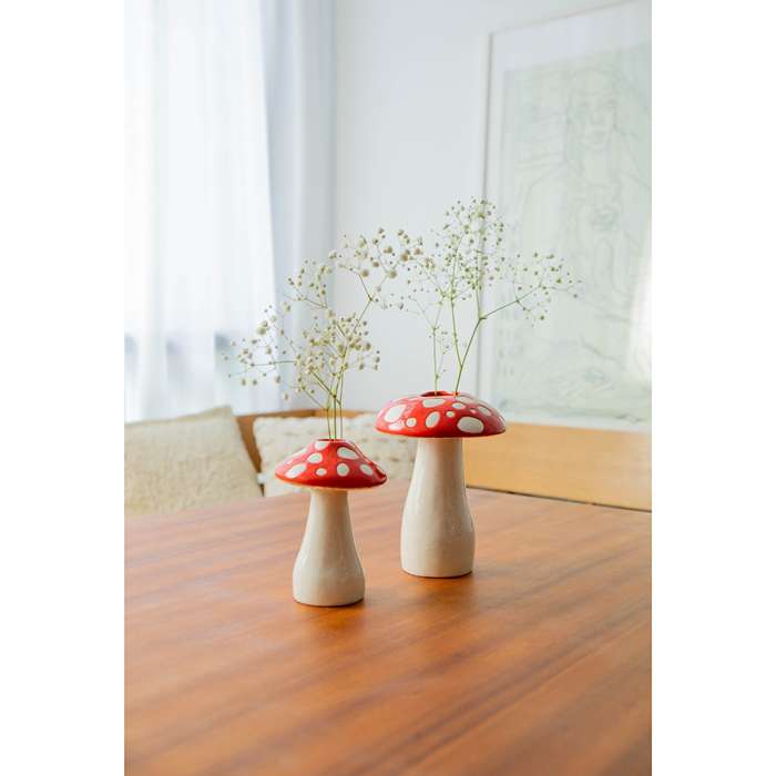 Ваза для цветов amanita, 19 см DOIY DYVASAMLRE