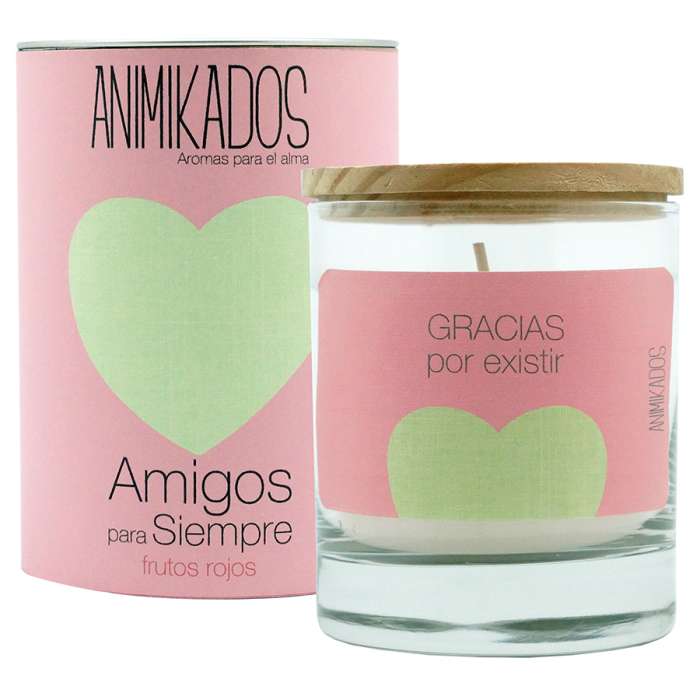 Свеча ароматическая animikados, friends for life, frutos rojos, 40 ч Ambientair VV007ASAM