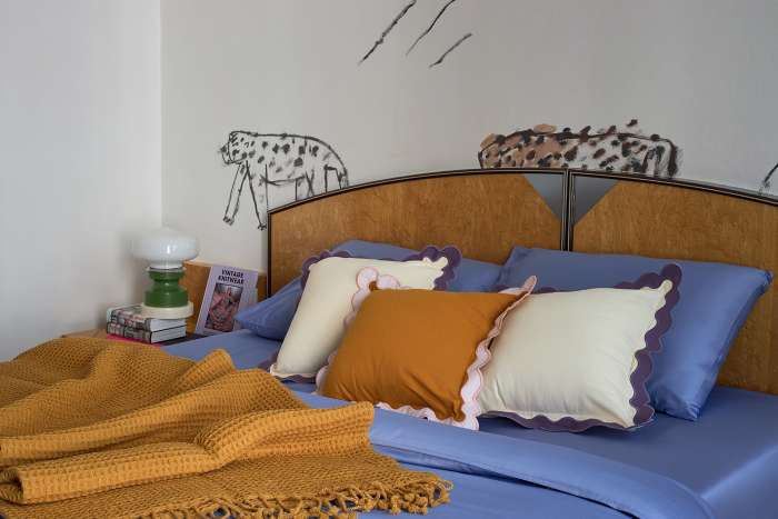 Чехол на подушку с контрастным кантом розового цвета из коллекции trendy ruffles, 40х40 см Tkano TK25-CC0002