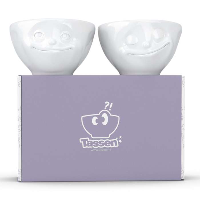 Набор чаш dreamy & happy, 100 мл, белый, 2 шт. Tassen T01.30.01