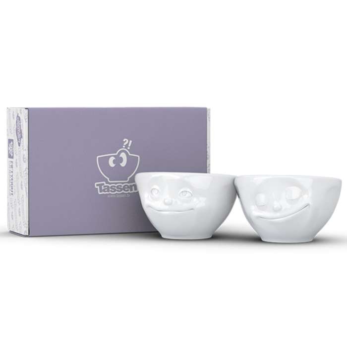 Набор чаш dreamy & happy, 100 мл, белый, 2 шт. Tassen T01.30.01