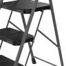 Стремянка stable, 3 ступени, 1 м, черная Smart Solutions SS0000354