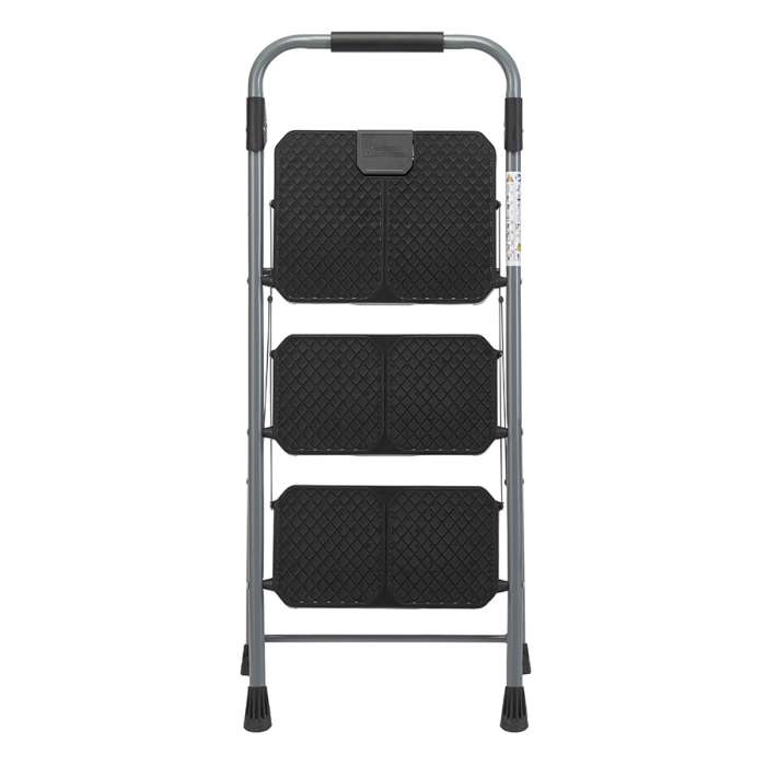 Стремянка stable, 3 ступени, 1 м, черная Smart Solutions SS0000354