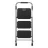 Стремянка stable, 3 ступени, 1 м, черная Smart Solutions SS0000354
