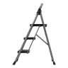Стремянка stable, 3 ступени, 1 м, черная Smart Solutions SS0000354