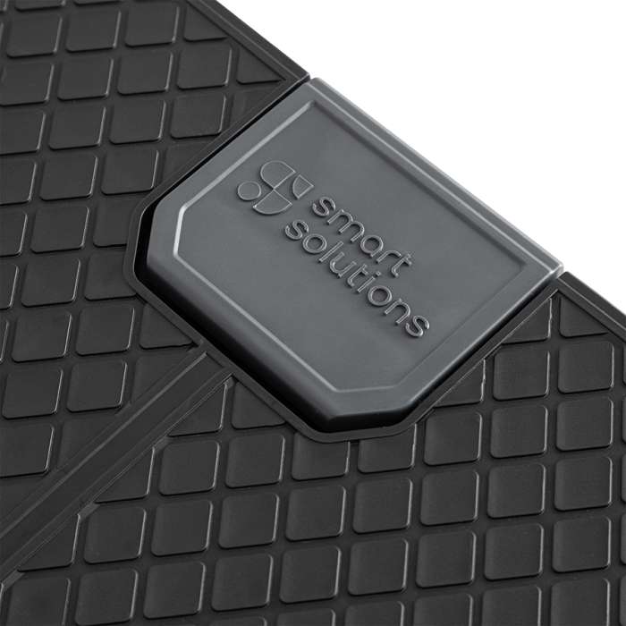 Стремянка stable, 3 ступени, 1 м, черная Smart Solutions SS0000354