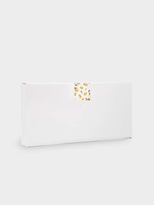 Блюдо, 32х16 см, фарфор P, овальное, молочное, Лимон, Limoncello ANNA LAFARG ANLAF-ARJ-290525-3