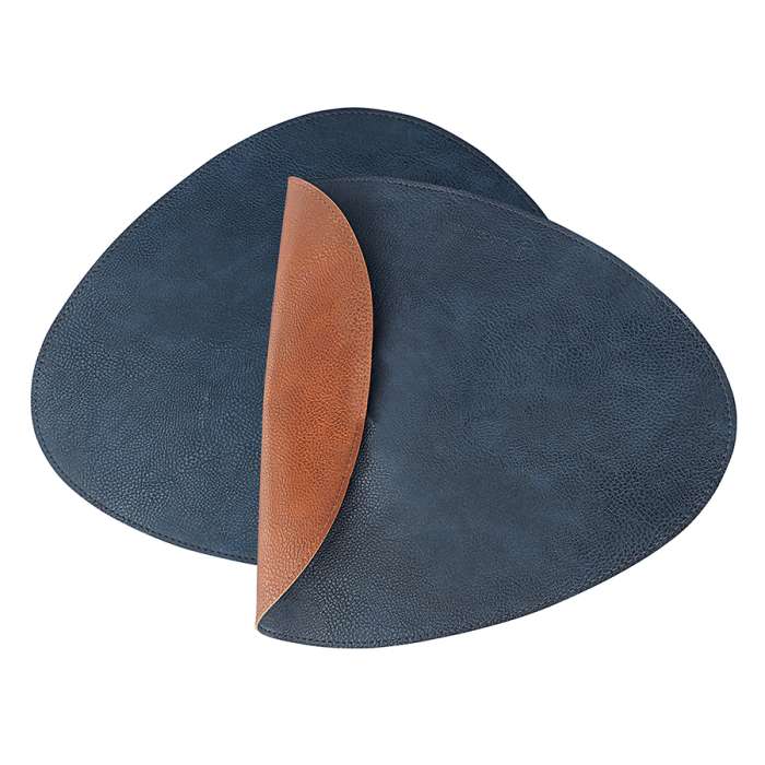 Салфетка сервировочная drop, 33х41 см, синяя/коричневая Liberty Jones LJ0000548