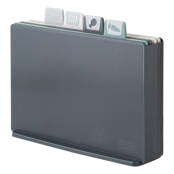 Набор из 4-х разделочных досок с держателем cut&store, графит Smart Solutions SS0000401