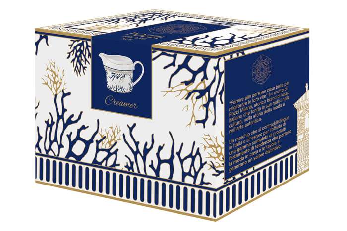 Молочник Corallo, 0,25 л POZZI MILANO 1876 PM-0126/CORA