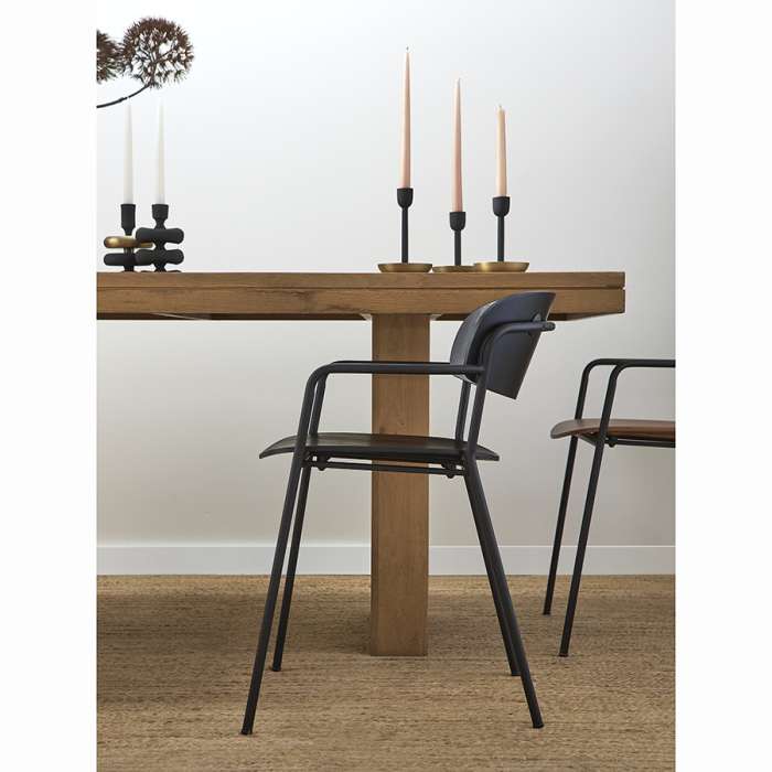 Стул с подлокотниками torfrid, черный Bergenson Bjorn BB0000102