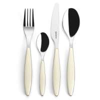 Набор из 24 столовых приборов cutlery feeling, бежевые Guzzini 23000004