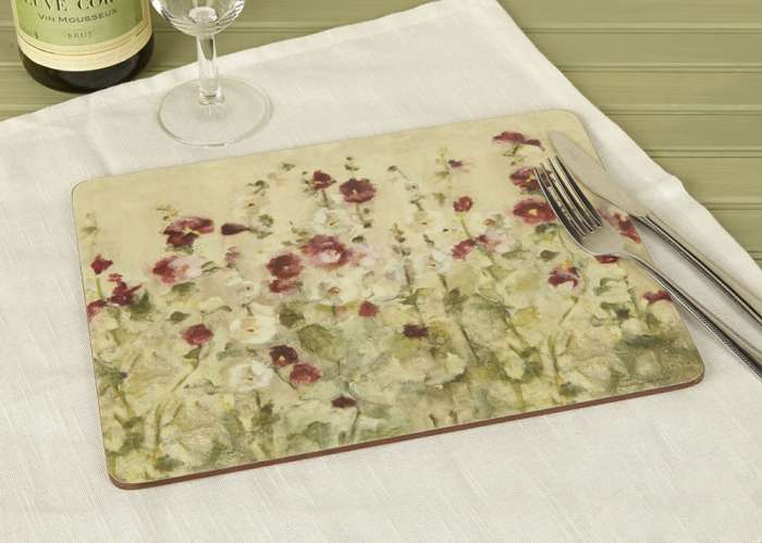 Набор 4 подставок "WILD FIELD POPPIES" 40x29 CREATIVE TOPS 5176708