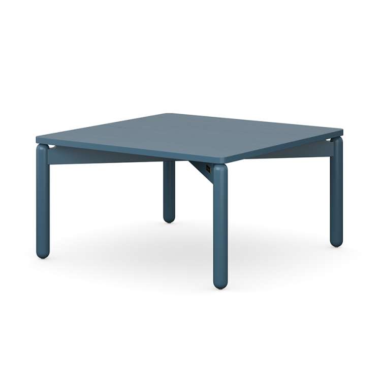 Столик кофейный saga, 75х75 см, сине-зеленый LATITUDE SGBRDTBL_C_SQBL_GRN75