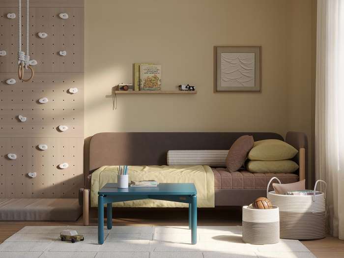 Столик кофейный saga, 75х75 см, сине-зеленый LATITUDE SGBRDTBL_C_SQBL_GRN75