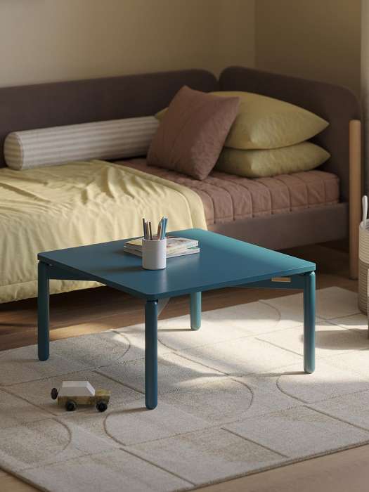 Столик кофейный saga, 75х75 см, сине-зеленый LATITUDE SGBRDTBL_C_SQBL_GRN75