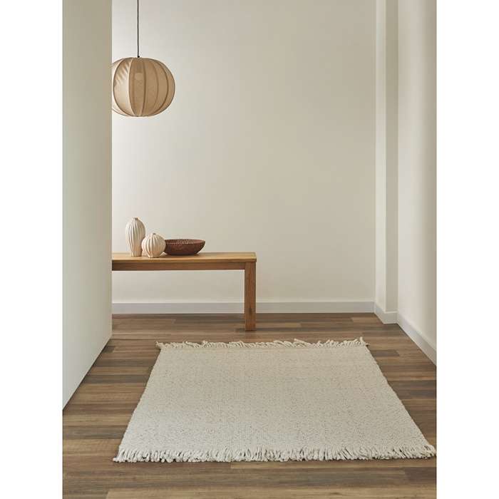 Ковер из переработанного пластика бежевого цвета из коллекции ethnic, 60х90 см Tkano TK24-DR0033