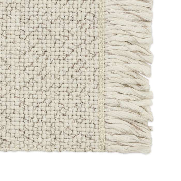 Ковер из переработанного пластика бежевого цвета из коллекции ethnic, 60х90 см Tkano TK24-DR0033