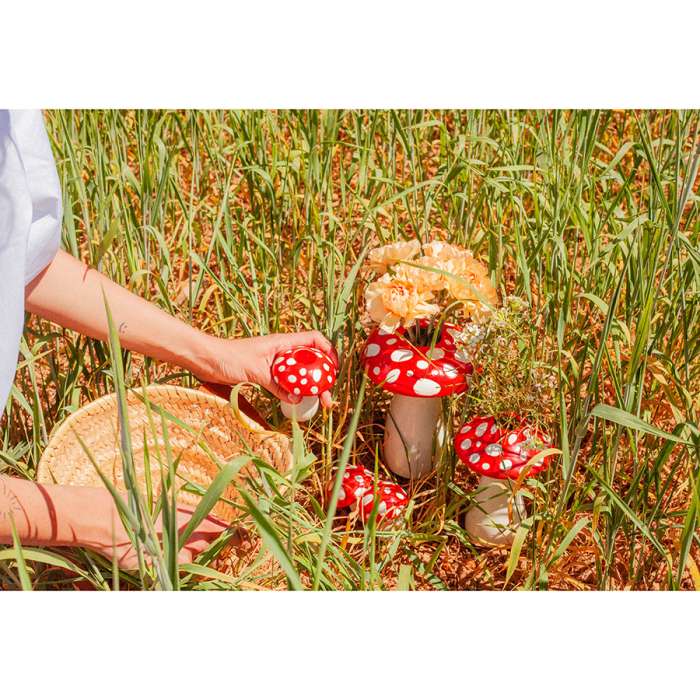 Ваза для цветов amanita, 15 см DOIY DYVASAMSRE