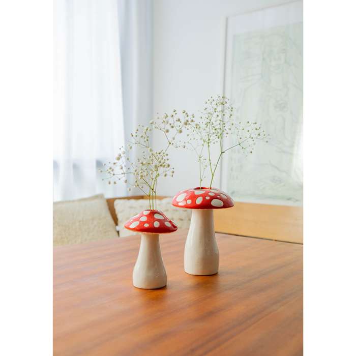 Ваза для цветов amanita, 15 см DOIY DYVASAMSRE