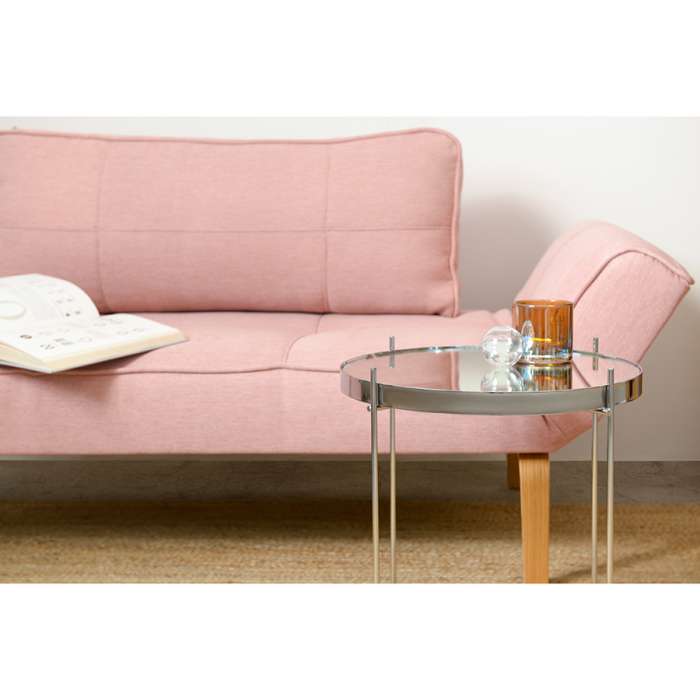 Столик josen, D43 см, серебряный/хром Bergenson Bjorn TAI-JS-TBL-MTMR-SLV-42