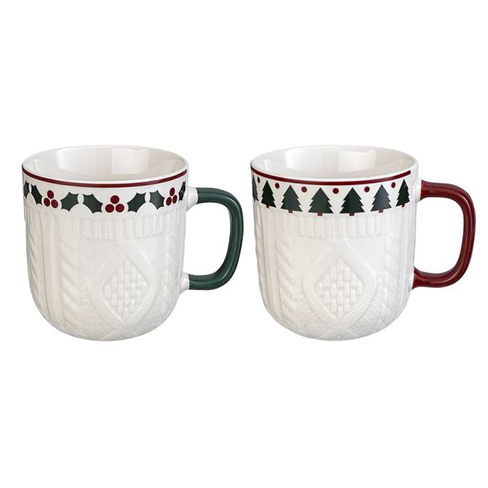 Набор из двух кружек warm celebration из коллекции new year essential, 400 мл Tkano TK24-NY_CU0001