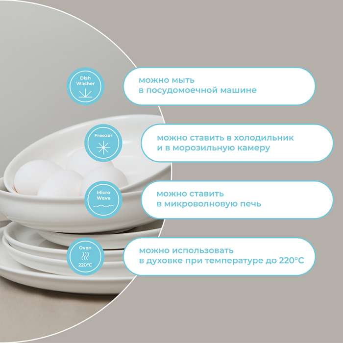 Набор тарелок milky cloud, D21 см, 2 шт. Liberty Jones LJ_HM_PL21