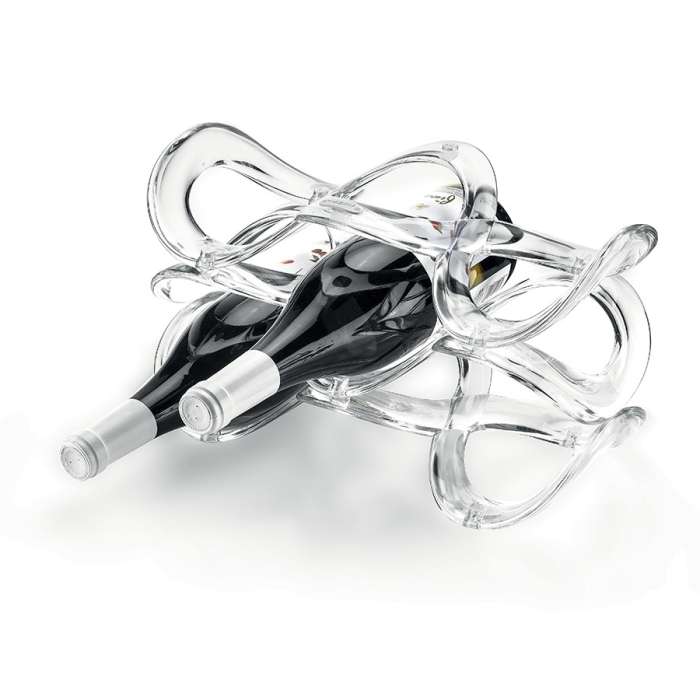 Подставка для бутылок cuvee, прозрачная Guzzini 17010000