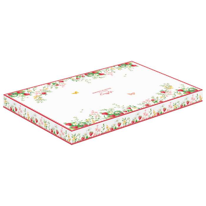 Блюдо овальное jardin des fraises, 36х25 см Easy Life R3415/JARF