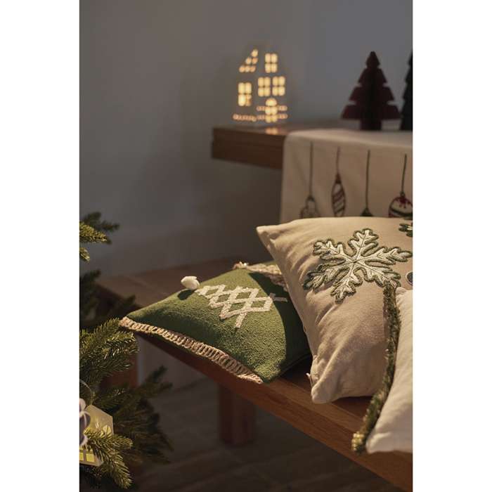 Подушка декоративная с аппликацией christmas tree из коллекции new year essential, 30х50см Tkano TK23-CU0017