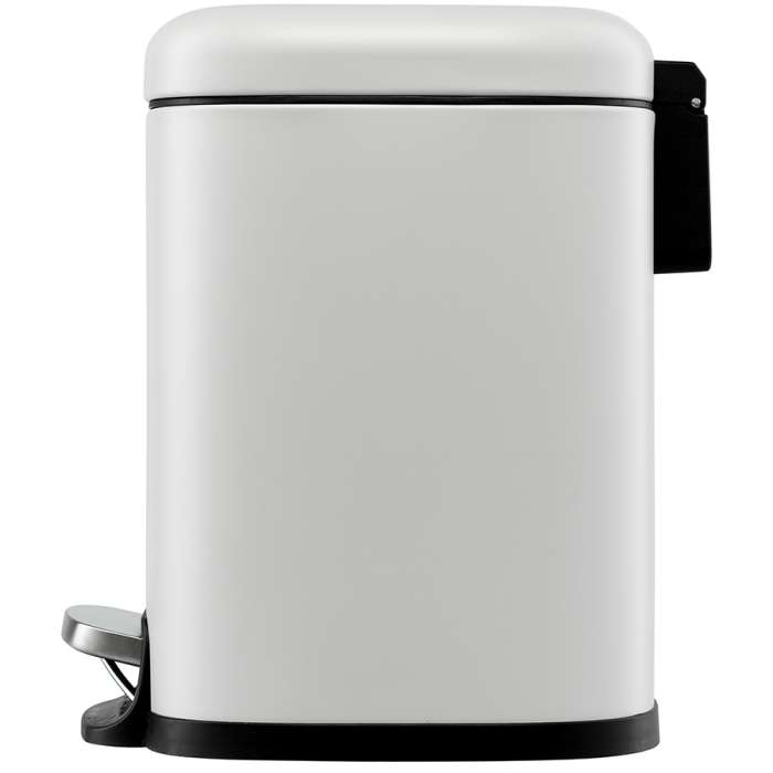 Ведро мусорное с педалью, светло-серое, 6 л Smart Solutions SS0000246