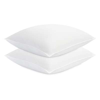 Набор наволочек из перкаля белого цвета из коллекции stripes, 50x70см Tkano TK26-PC0014