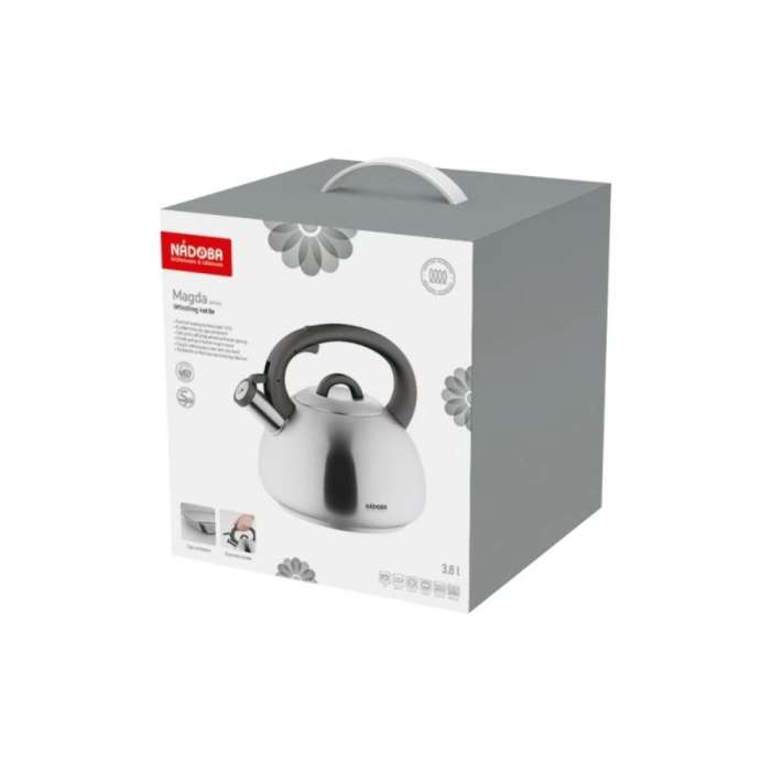 Чайник со свистком, 2,8 л MAGDA NADOBA 731502