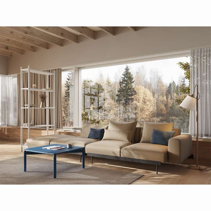 Столик кофейный saga, 75х75 см, синий LATITUDE SGBRDTBL_C_SQBL75