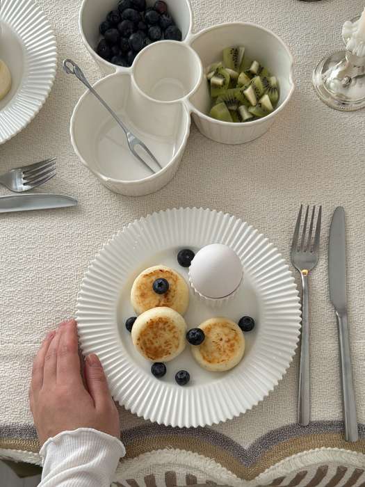 Менажница белого цвета из коллекции Kitchen Spirit TKANO TK22-TW_SRV0001