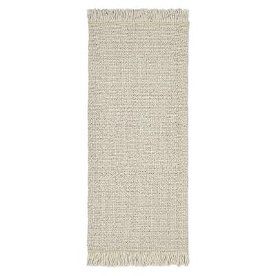 Ковер из переработанного пластика бежевого цвета из коллекции ethnic, 70х160 см Tkano TK24-DR0034