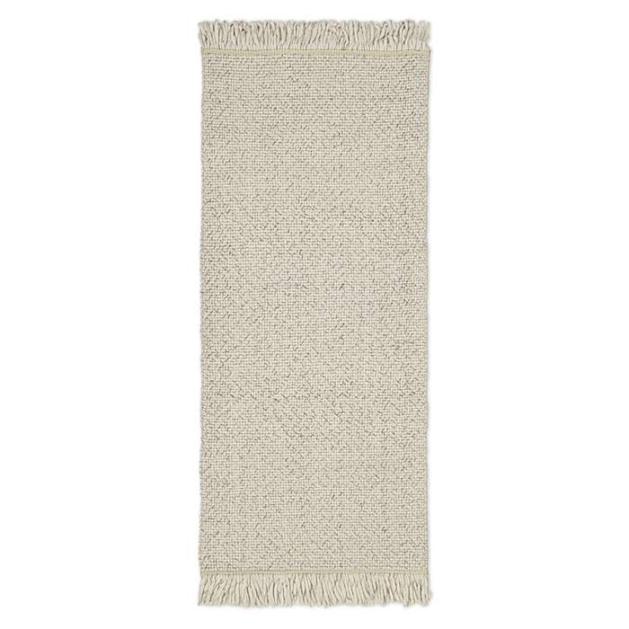 Ковер из переработанного пластика бежевого цвета из коллекции ethnic, 70х160 см Tkano TK24-DR0034