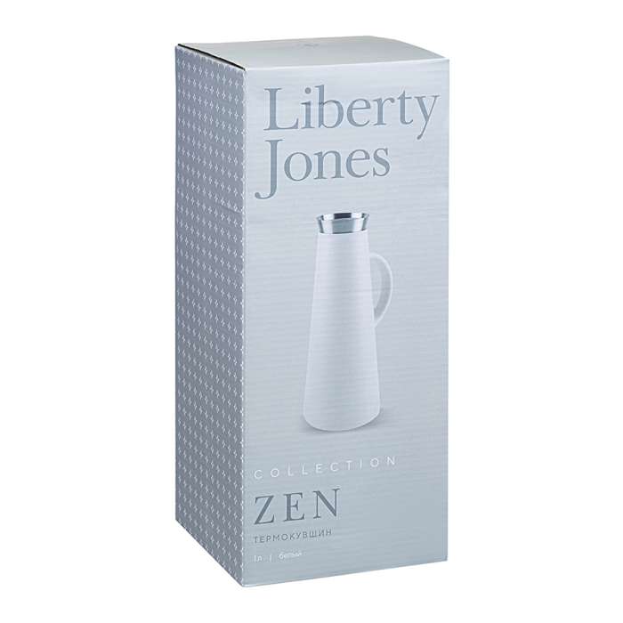 Термокувшин zen, 1 л, белый Liberty Jones LJ0000374
