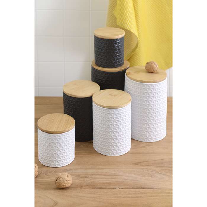 Банка для хранения керамическая farah, 1,5 л, белая Liberty Jones WNM_LJ_JRFRH_CR_WH_12