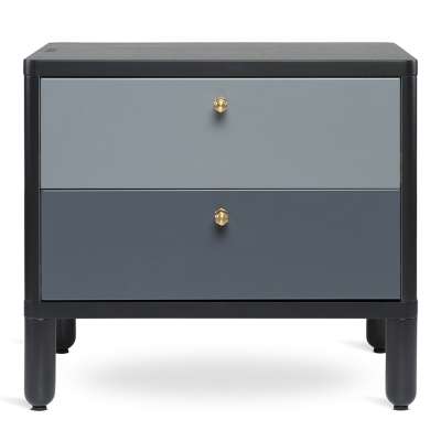 Тумба прикроватная saga, hordur, 55х40х50 см, черная LATITUDE SGNSTDHRDRBK