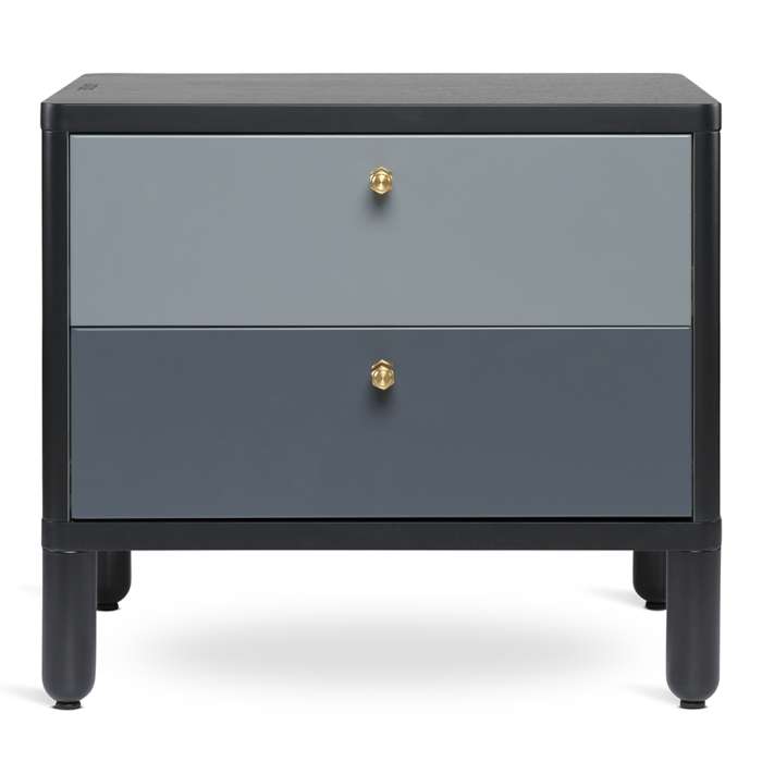 Тумба прикроватная saga, hordur, 55х40х50 см, черная LATITUDE SGNSTDHRDRBK