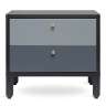 Тумба прикроватная saga, hordur, 55х40х50 см, черная LATITUDE SGNSTDHRDRBK
