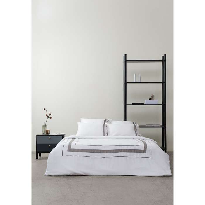 Тумба прикроватная saga, hordur, 55х40х50 см, черная LATITUDE SGNSTDHRDRBK