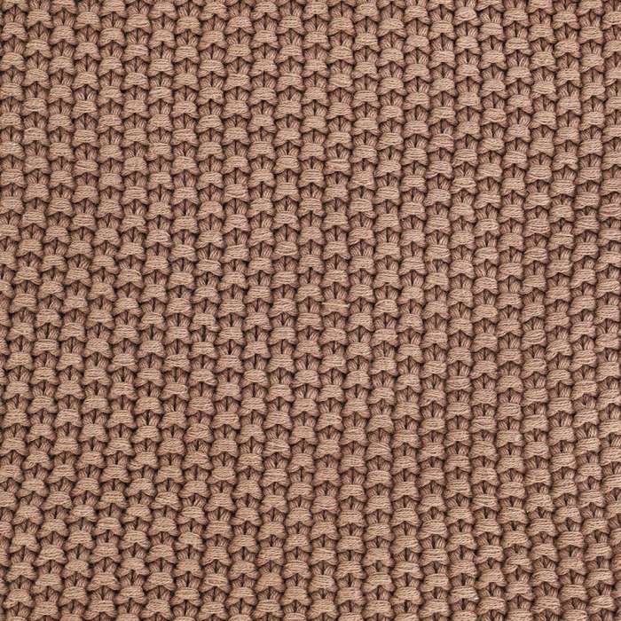 Плед из стираного хлопка цвета мокко из коллекции essential, 130x180 см Tkano TK25-TH0007