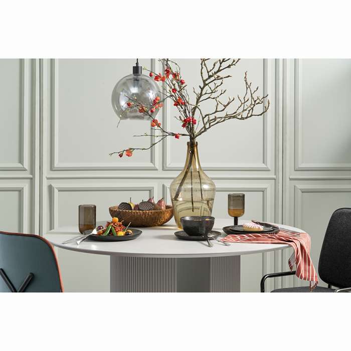 Набор обеденных тарелок Dots, Ø26 см, черные, 2 шт. LIBERTY JONES LT_LJ_DPLDT_CRB_26